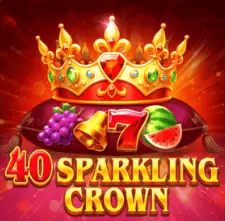 40 Sparkling Crown lošimų automatas